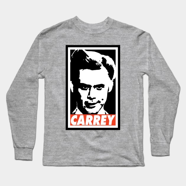 Carrey Long Sleeve T-Shirt by Nerd_art